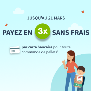Du 14 au 21 mars, profitez du paiement en 3x sans frais*